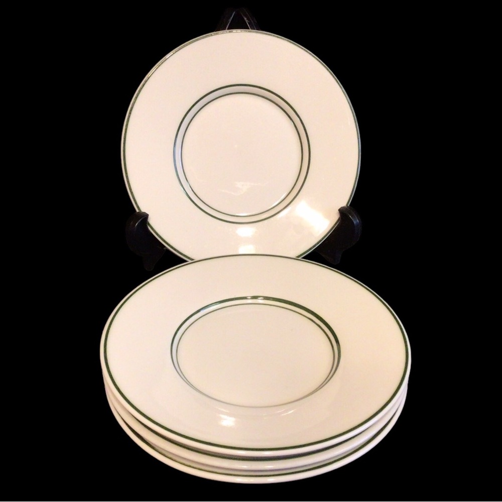 Inter-National Plantation Garden Semi-Porcelain
Set of 4 Saucers 6”